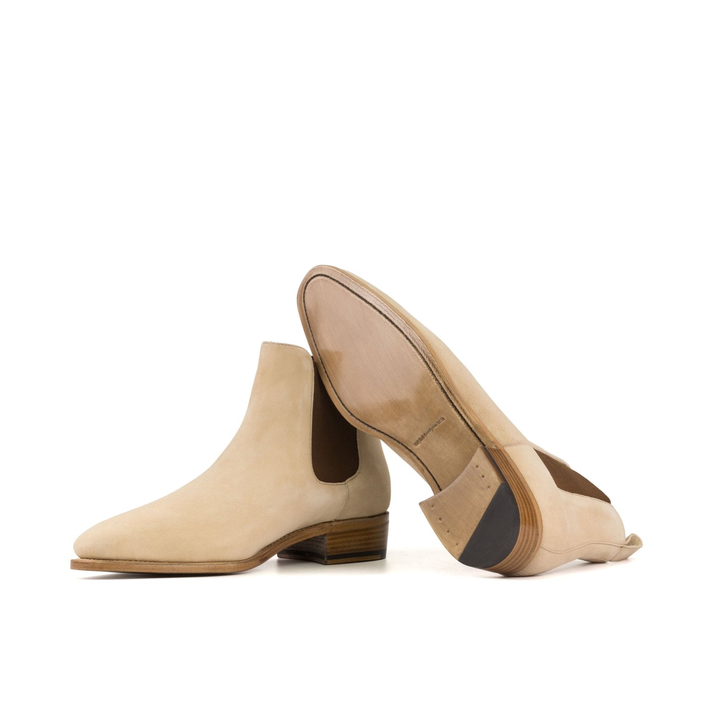 Chelsea Boot in Taupe Suede - Zatorres | Free Shipping on orders over $200