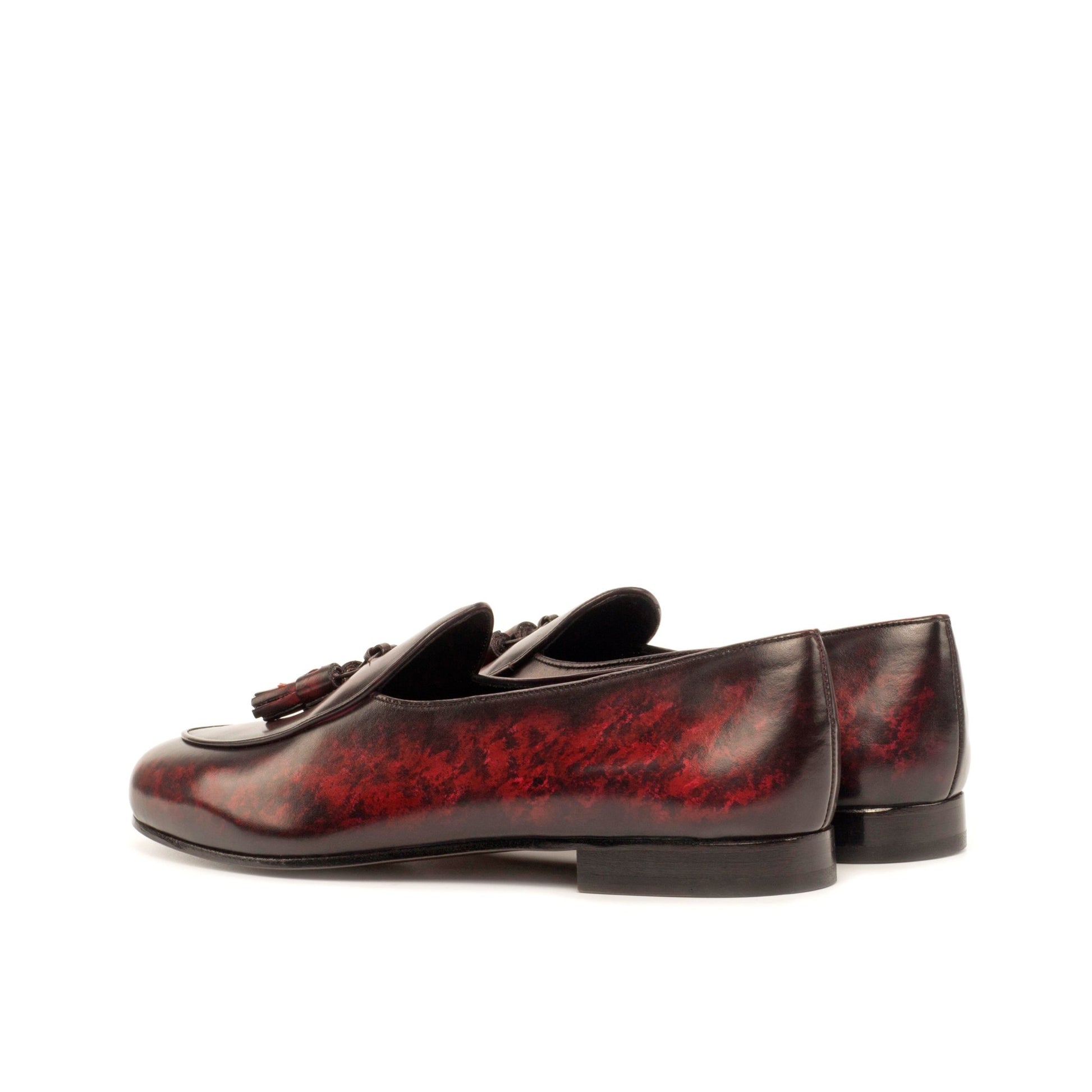 Belgian Slipper in Burgundy Patina - Zatorres | Free Shipping on orders over $200