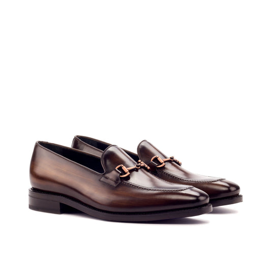 Bit Loafer in Brown Patina - Zatorres | Free Shipping on orders over $200