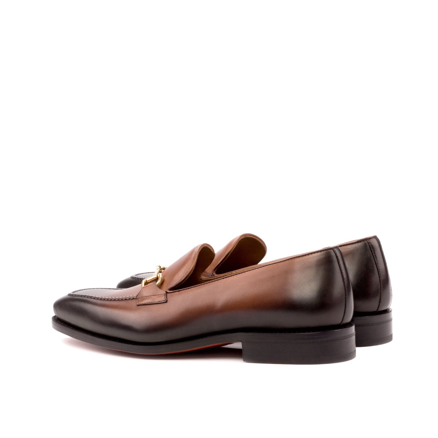 Bit Loafer in Burnished Brown Box Calf - Zatorres | Free Shipping on orders over $200