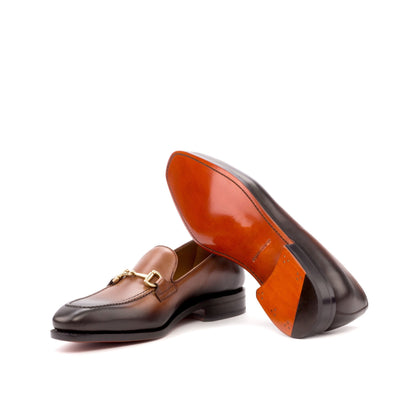 Bit Loafer in Burnished Brown Box Calf - Zatorres | Free Shipping on orders over $200