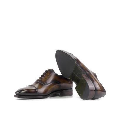 Cap Toe Oxford in Tobacco Patina - Zatorres | Free Shipping on orders over $200