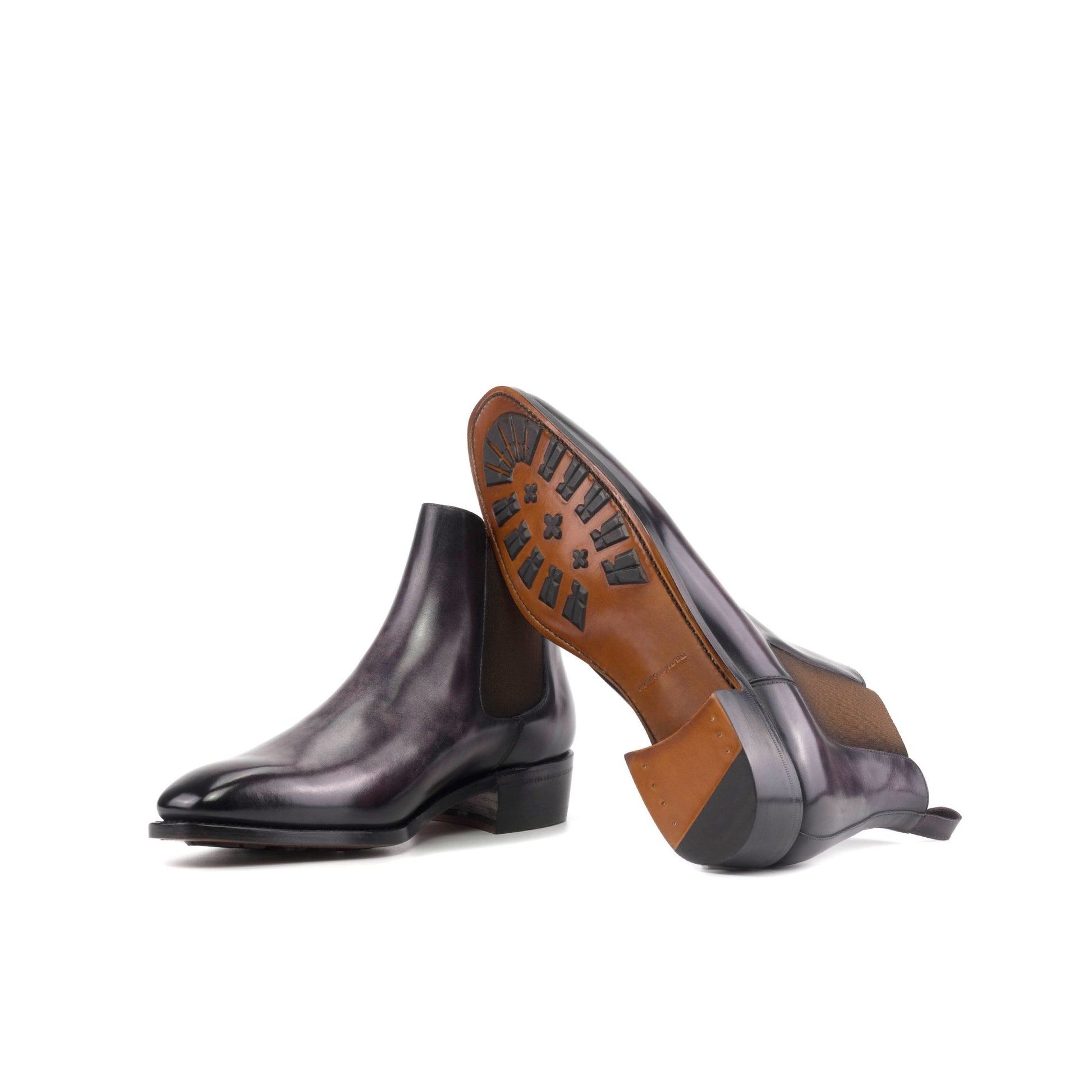 Chelsea Boot in Aubergine Patina - Zatorres | Free Shipping on orders over $200