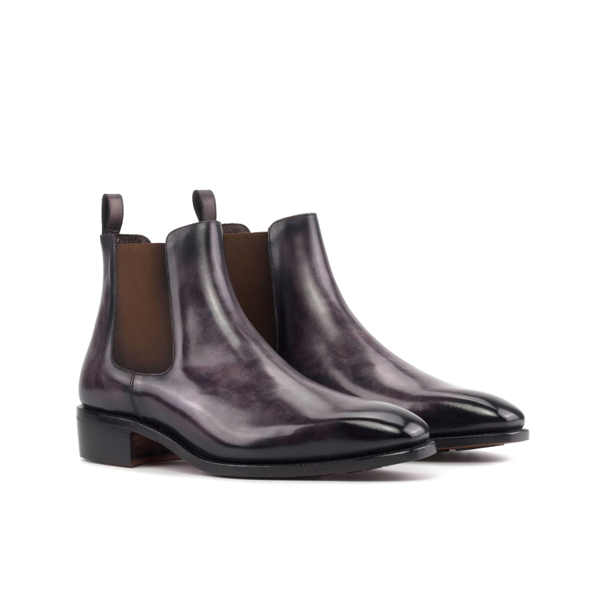 Chelsea Boot in Aubergine Patina - Zatorres | Free Shipping on orders over $200