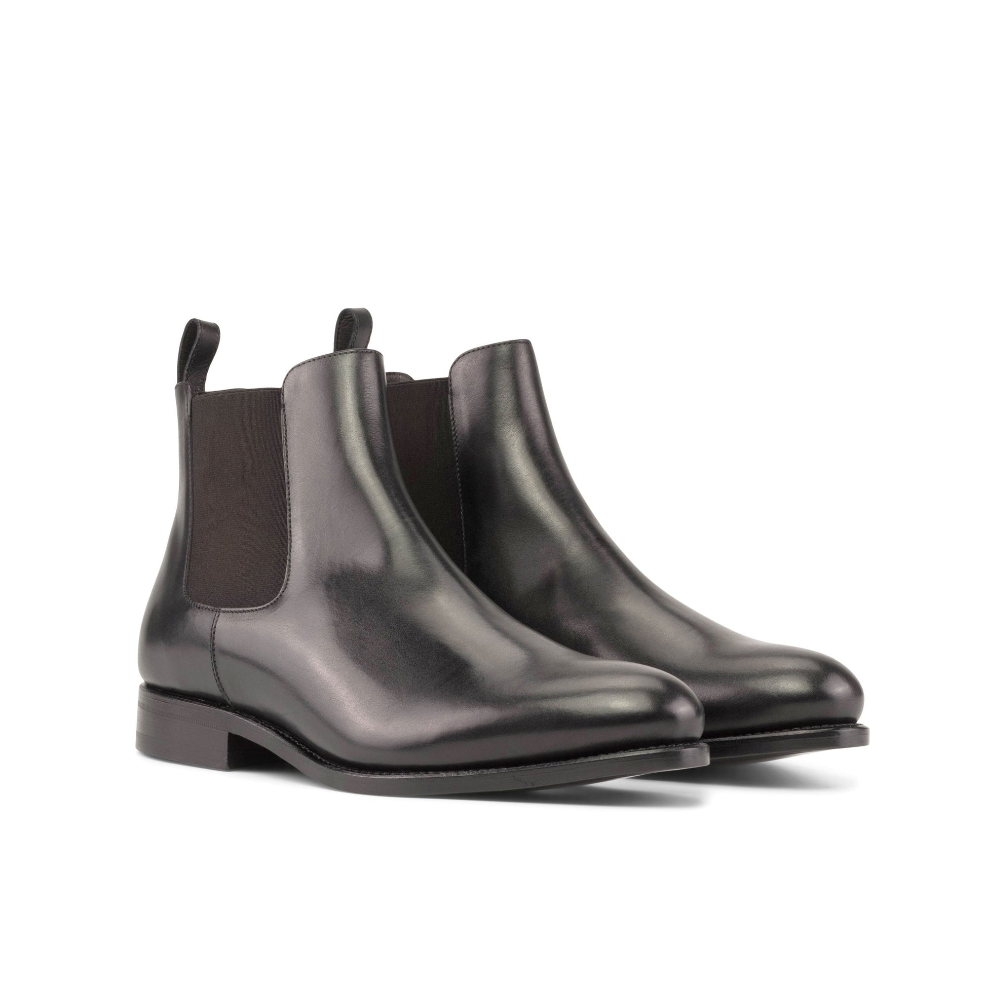 Chelsea Boot in Black Box Calf - Zatorres | Free Shipping on orders over $200