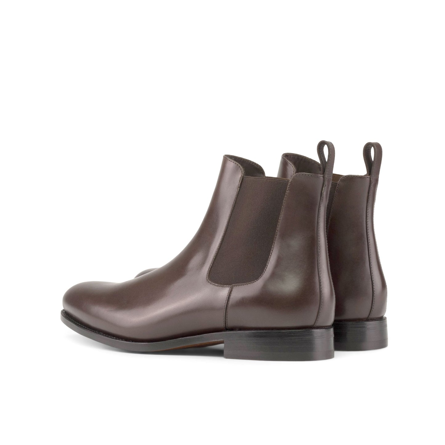 Chelsea Boot in Dark Brown Box Calf - Zatorres | Free Shipping on orders over $200