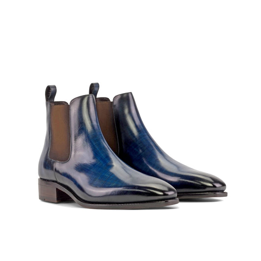 Chelsea Boot in Denim Patina - Zatorres | Free Shipping on orders over $200