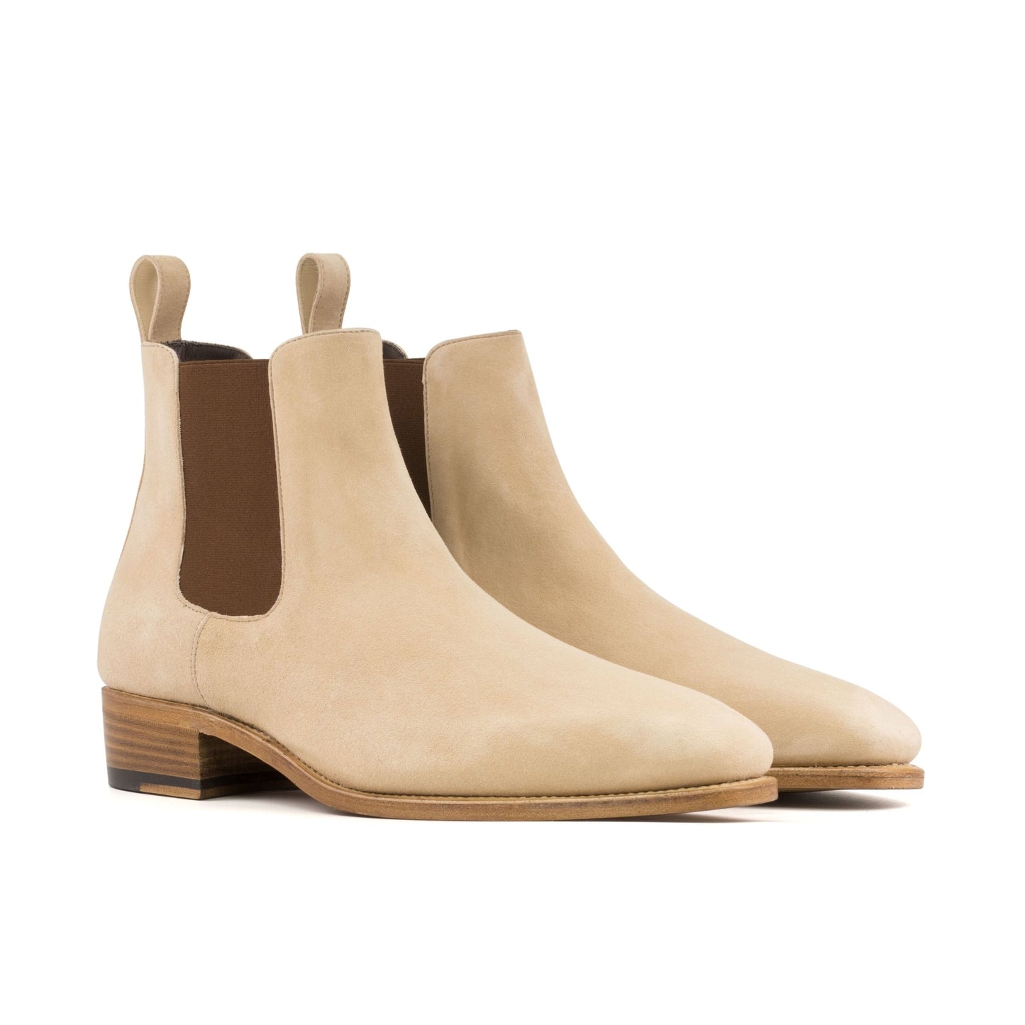 Chelsea Boot in Taupe Suede - Zatorres | Free Shipping on orders over $200