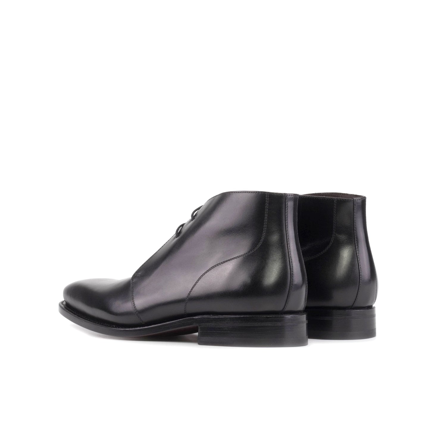 Chukka Boot in Black Box Calf - Zatorres | Free Shipping on orders over $200