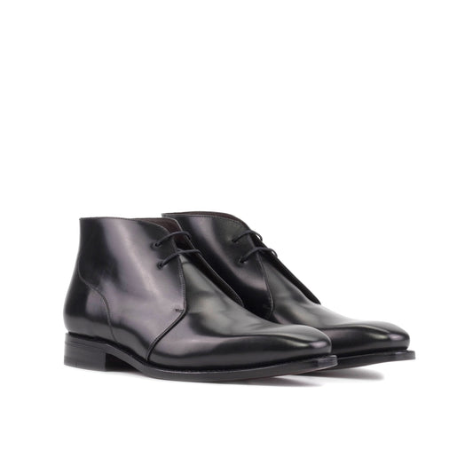 Chukka Boot in Black Box Calf - Zatorres | Free Shipping on orders over $200