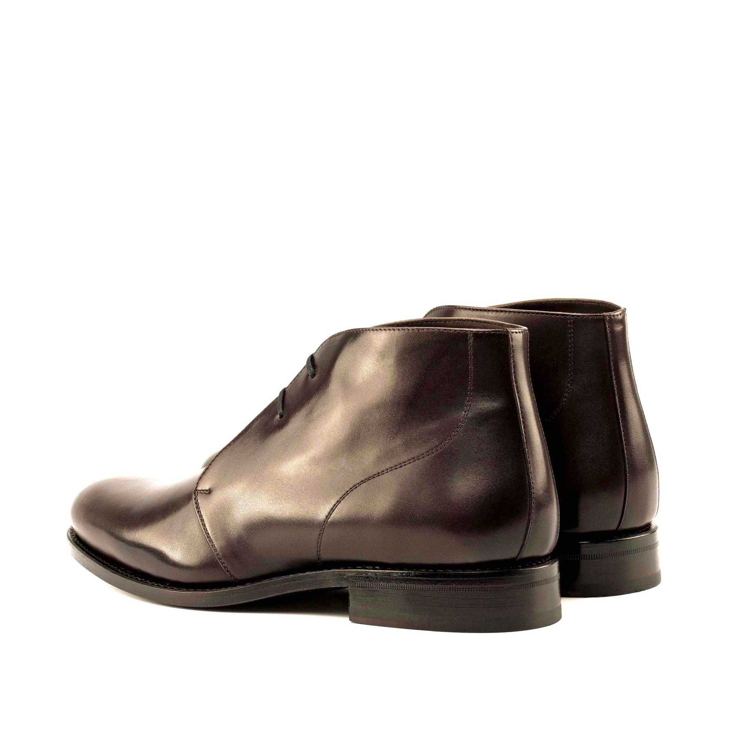 Chukka Boot in Dark Brown Box Calf - Zatorres | Free Shipping on orders over $200