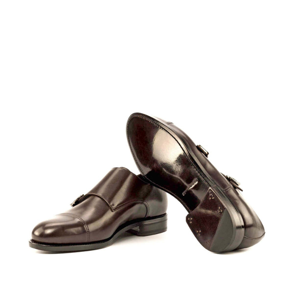 Double Monk in Dark Brown Box Calf - Zatorres | Free Shipping on orders over $200