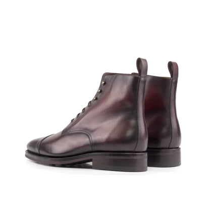 Jumper Boot in Burgundy Box Calf - Zatorres | Free Shipping on orders over $200