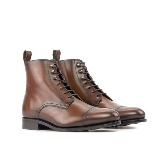 Jumper Boot in Medium Brown Box Calf - Zatorres | Free Shipping on orders over $200