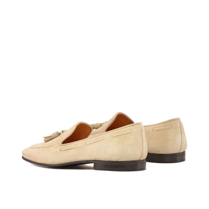 Palazzo Slipper in Taupe Suede - Zatorres | Free Shipping on orders over $200