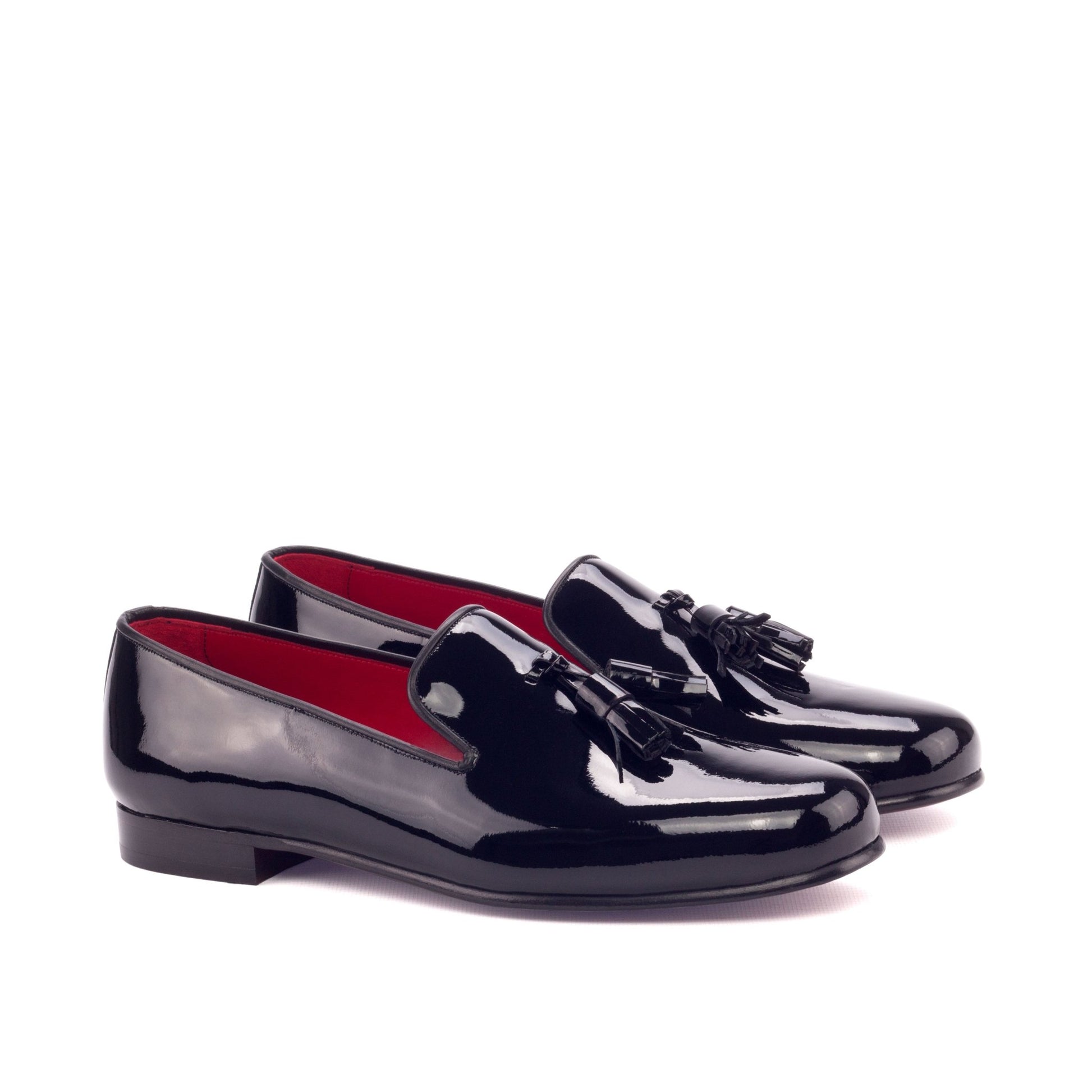 Santiago Slipper in Black Patent - Zatorres | Free Shipping on orders over $200