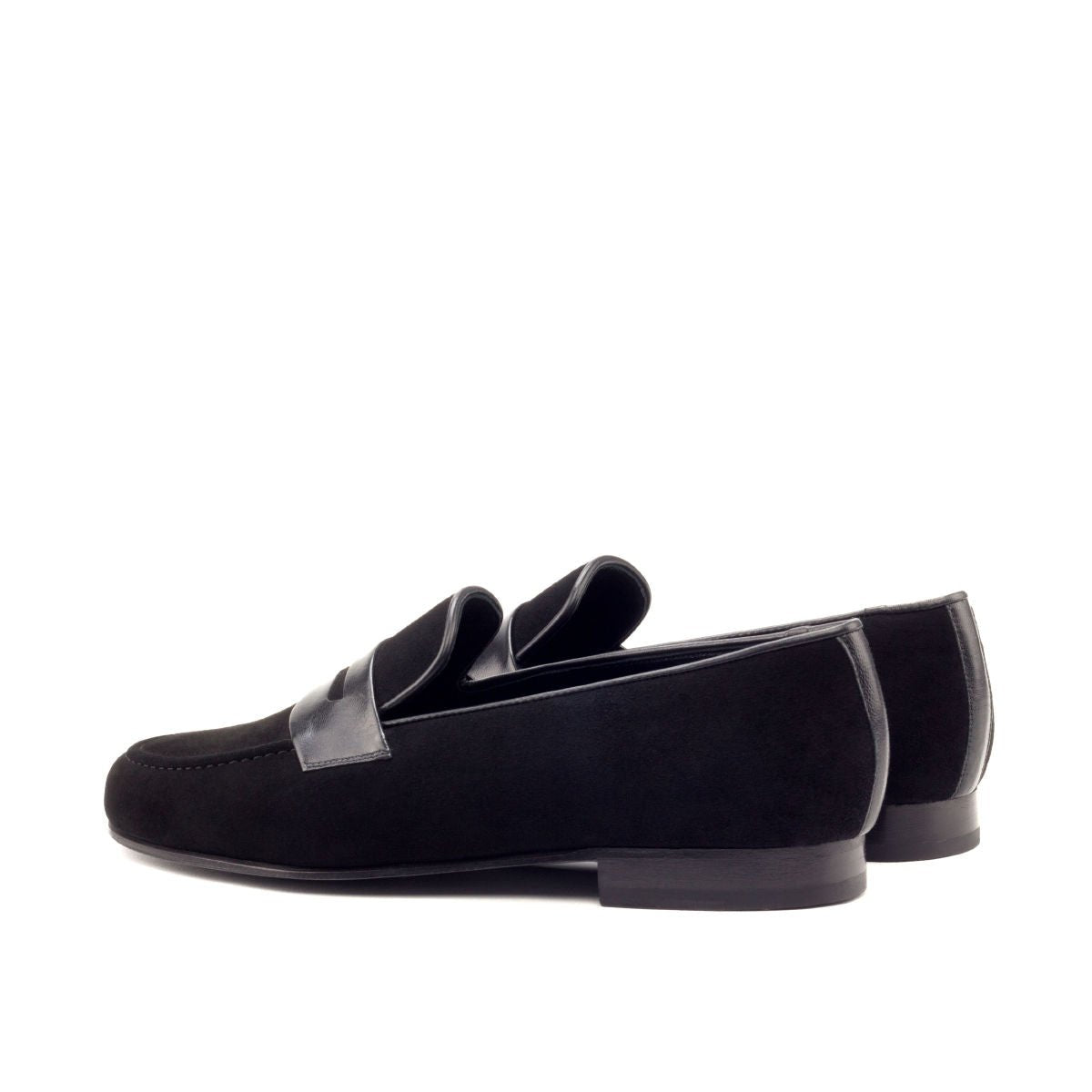 Santiago Slipper in Black Suede - Zatorres | Free Shipping on orders over $200