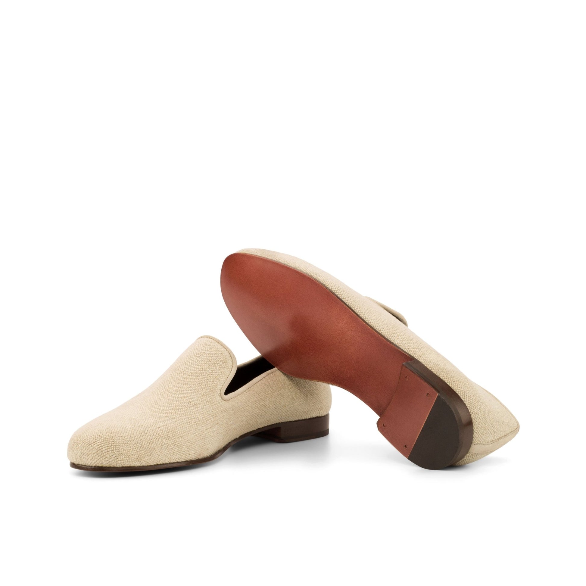 Santiago Slipper in Ice Linen - Zatorres | Free Shipping on orders over $200