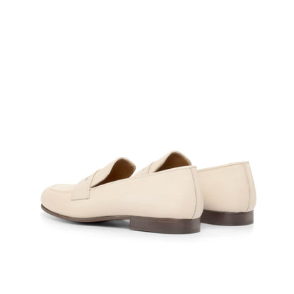 Santiago Slipper in Nude Full Grain Calf - Zatorres | Free Shipping on orders over $200