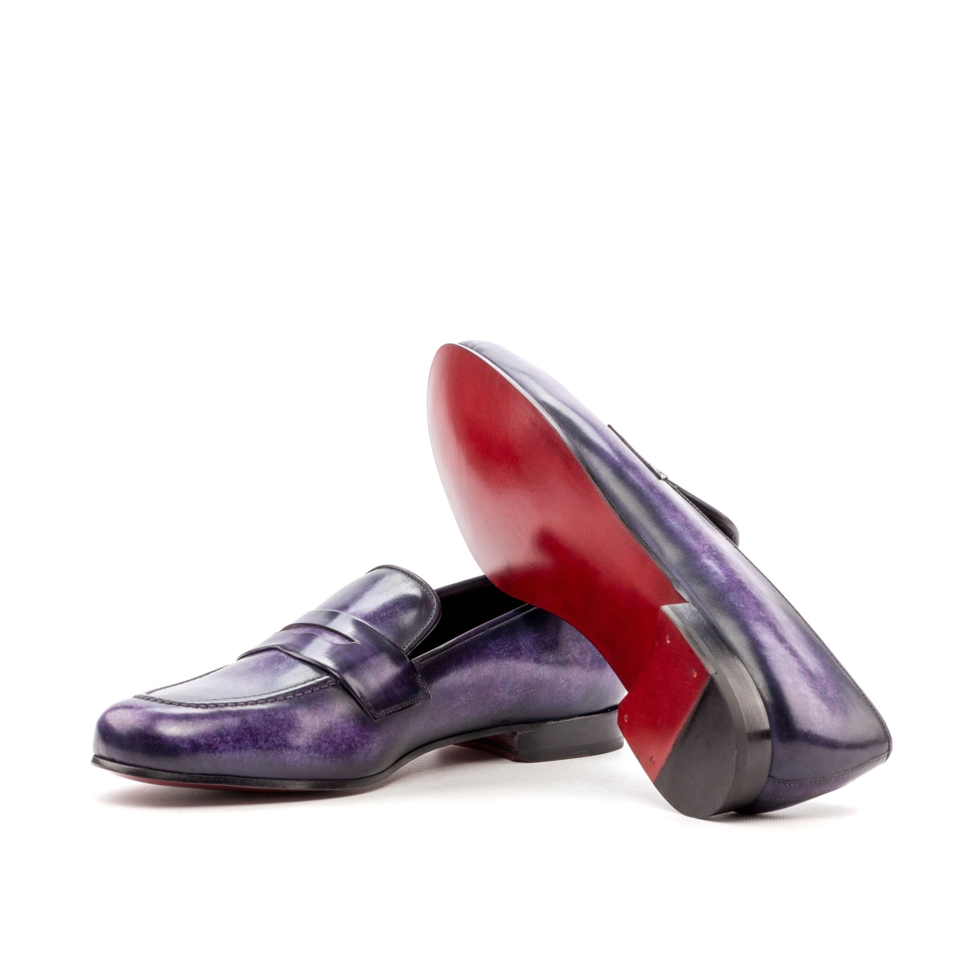 Santiago Slipper in Purple Patina - Zatorres | Free Shipping on orders over $200