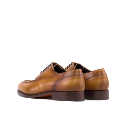 Split Toe Derby in Cognac Box Calf - Zatorres | Free Shipping on orders over $200