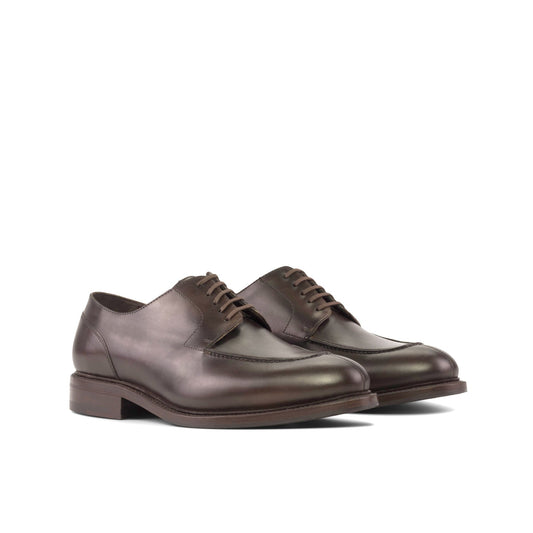 Split Toe Derby in Dark Brown Box Calf - Zatorres | Free Shipping on orders over $200