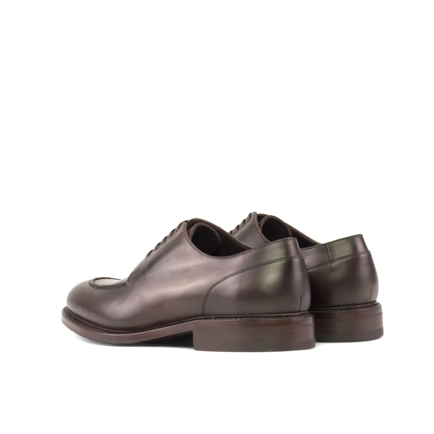 Split Toe Derby in Dark Brown Box Calf - Zatorres | Free Shipping on orders over $200