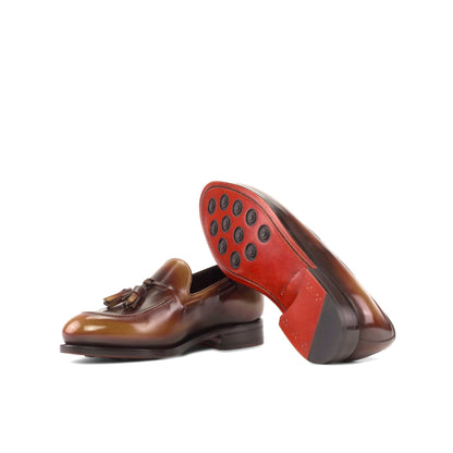 Tassel Loafer in Brown Patina - Zatorres | Free Shipping on orders over $200