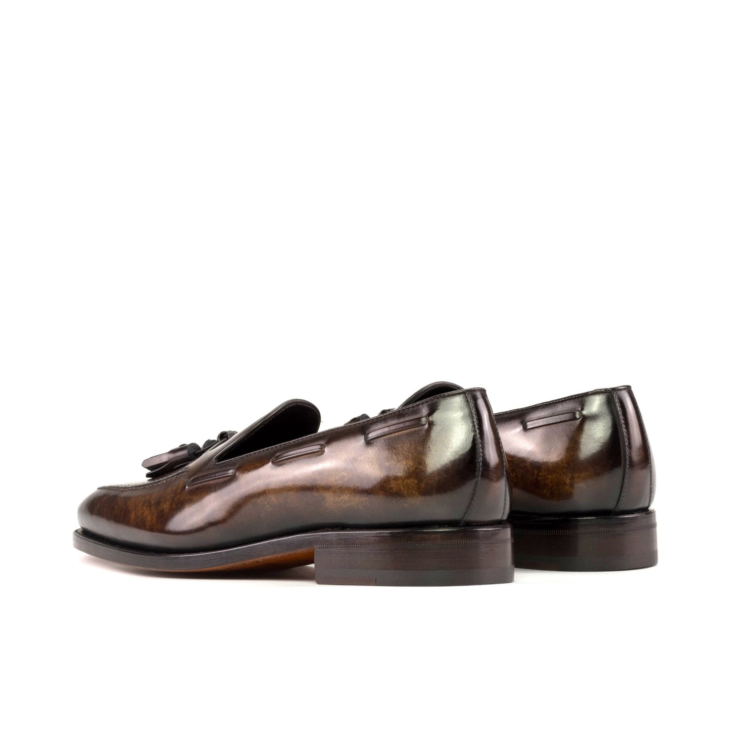 Tassel Loafer in Brown Patina - Zatorres | Free Shipping on orders over $200