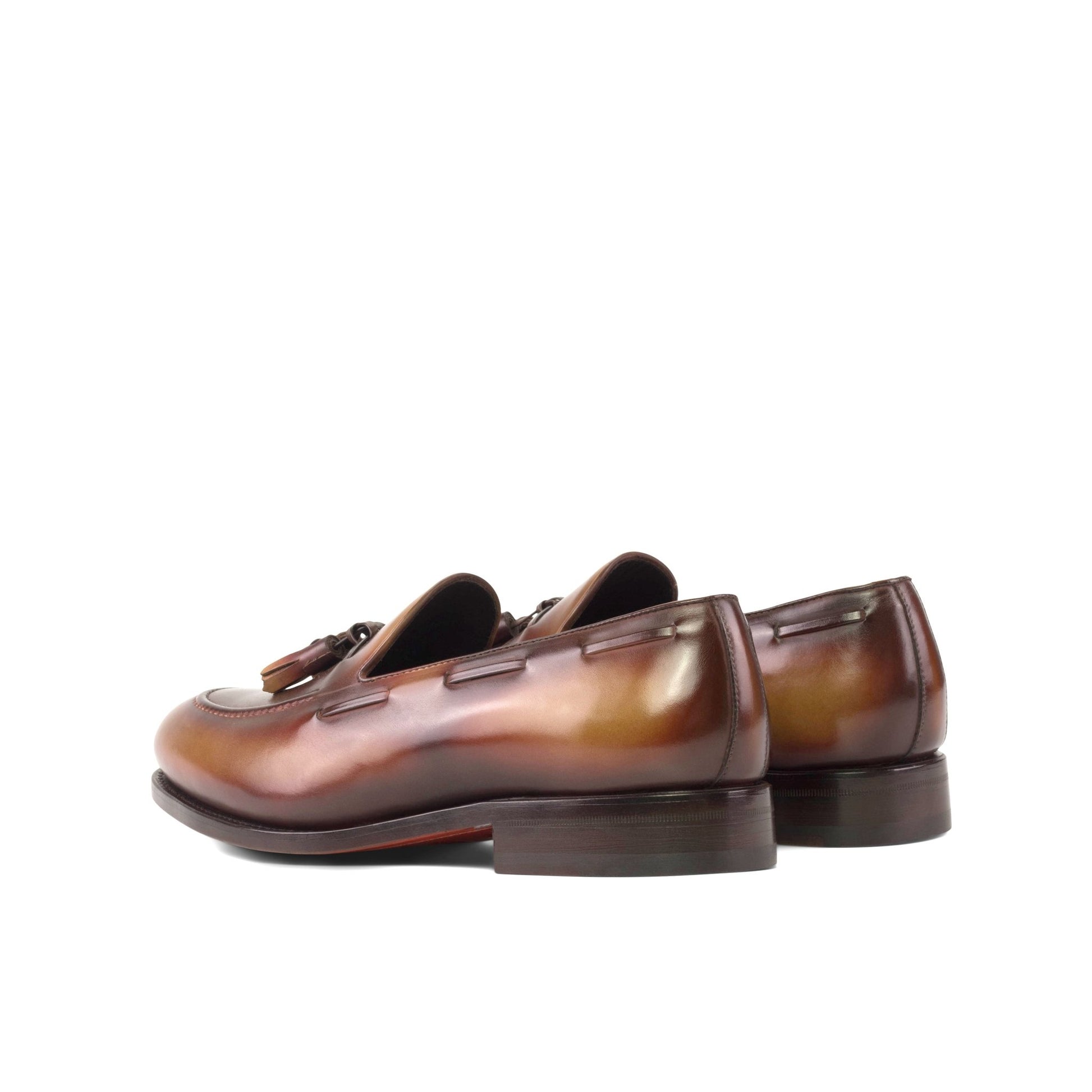 Tassel Loafer in Brown Patina - Zatorres | Free Shipping on orders over $200