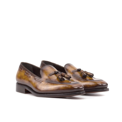 Tassel Loafer in Cognac Patina - Zatorres | Free Shipping on orders over $200