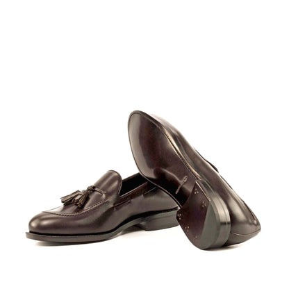 Tassel Loafer in Dark Brown Box Calf - Zatorres | Free Shipping on orders over $200