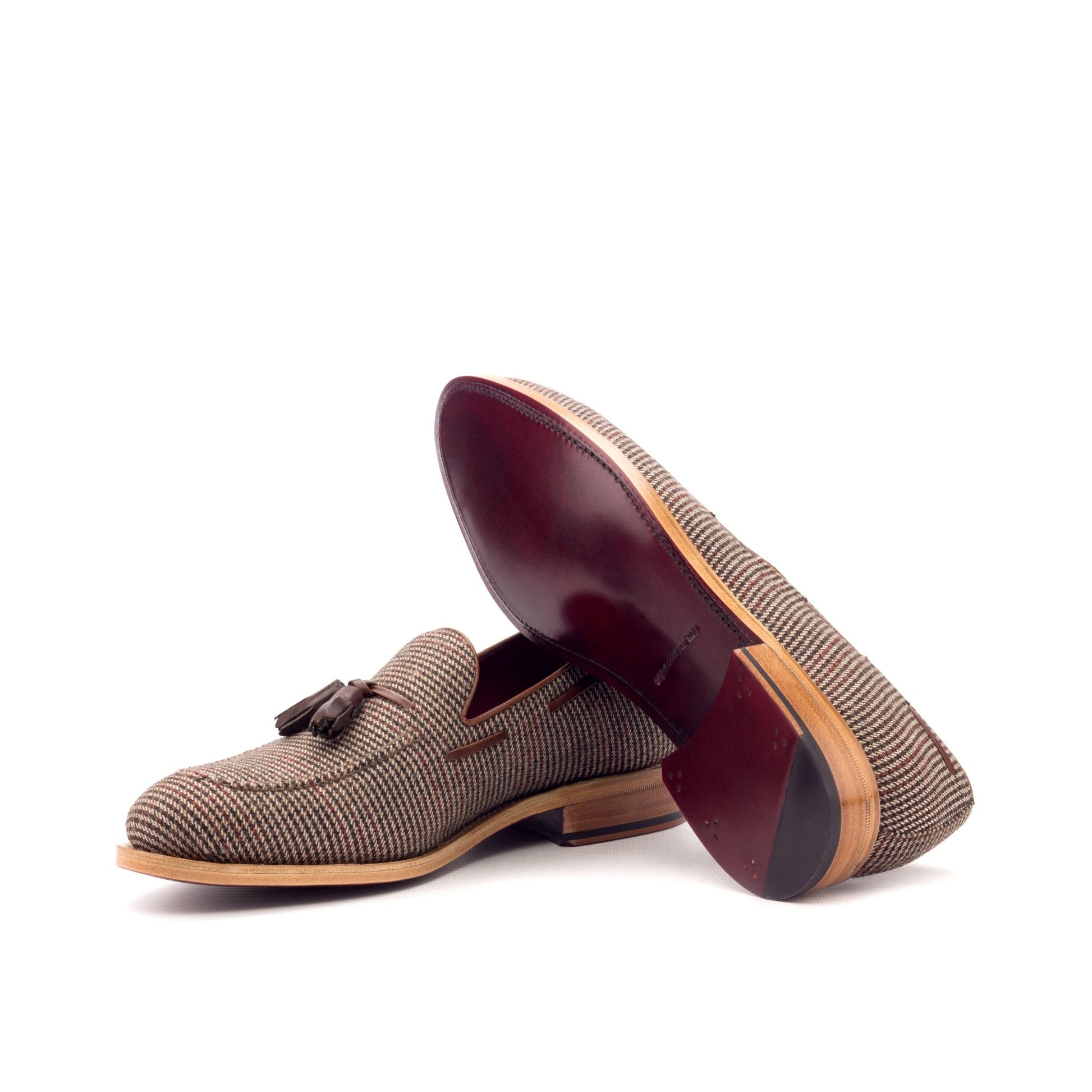 Tassel Loafer in Tweed - Zatorres | Free Shipping on orders over $200