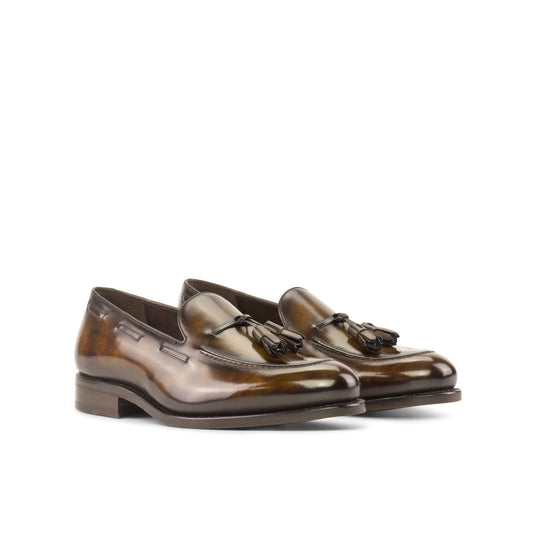 Tassel Loafer Tobacco Patina - Zatorres | Free Shipping on orders over $200