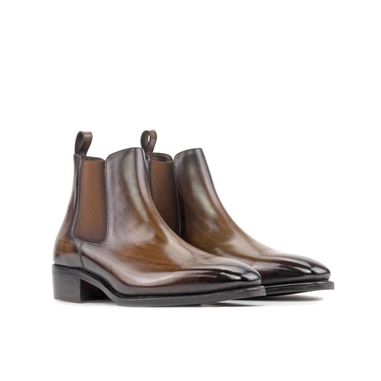Chelsea Boot in Brown Patina
